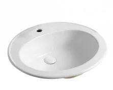 Azario Раковина встраиваемая, 56,5х47,5см, белая AZ-404