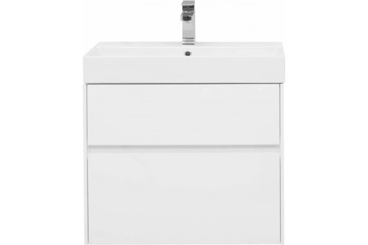 Приобрести aquanet тумба с раковиной бруклин 70 см, белая