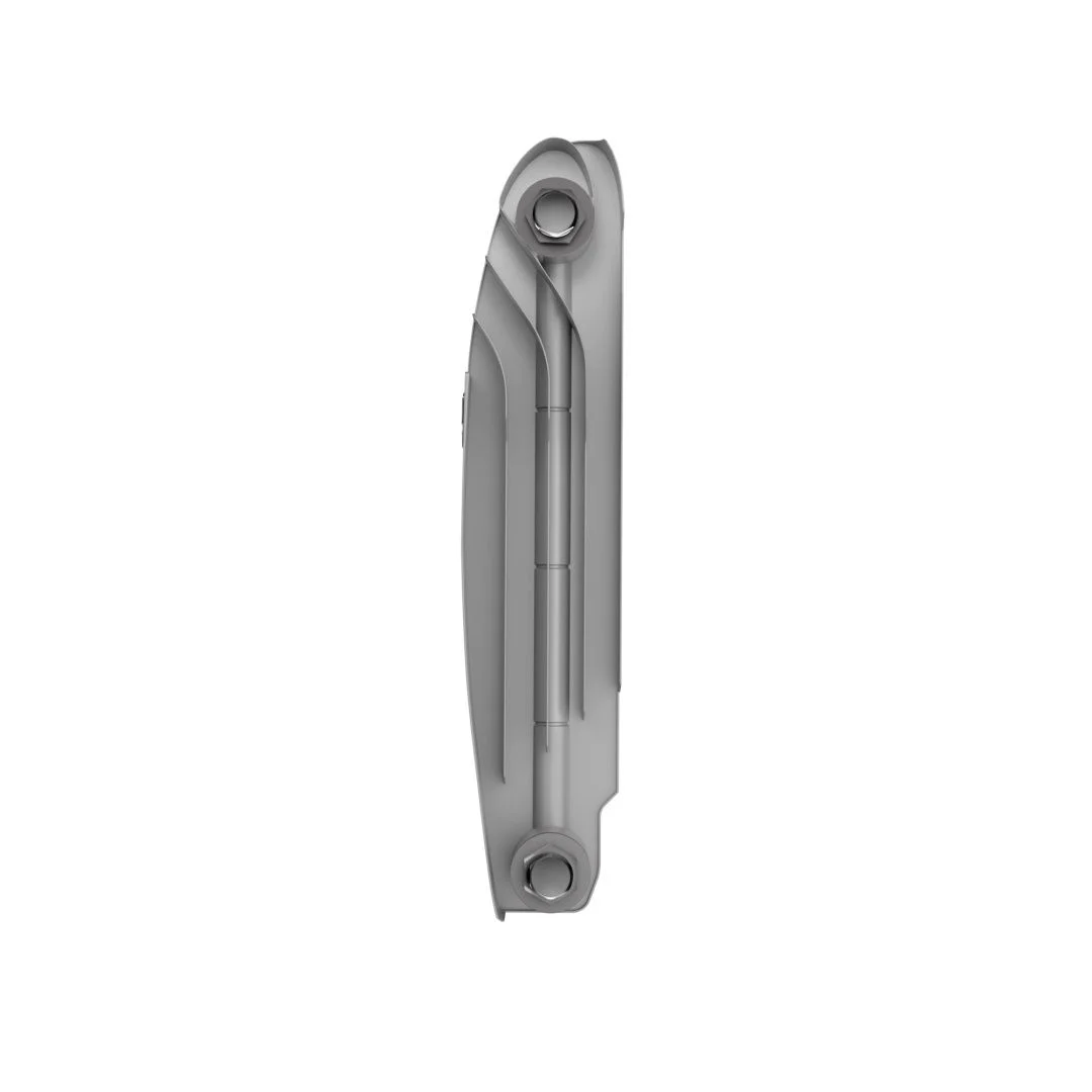 Приобрести royal thermo радиатор биметаллический biliner 350 /silver satin ( серебристый ) - 12 секц.