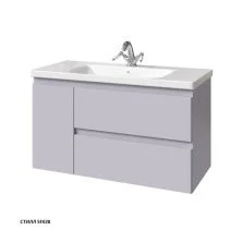 Caprigo Тумба с раковиной FORTE 100 см, левая, стилл