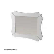 Caprigo Зеркало BOURGET 70 см, белое, эмаль