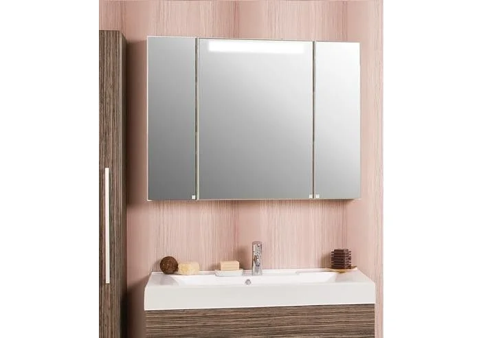 Приобрести зеркало шкаф акватон мадрид 100 см со светильником.