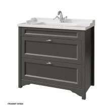 Caprigo Тумба с раковиной PRESTON 90 см, графит