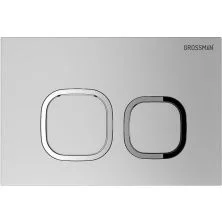 Grossman Клавиша смыва Cosmo, матовый хром 700.K31.02.110.110