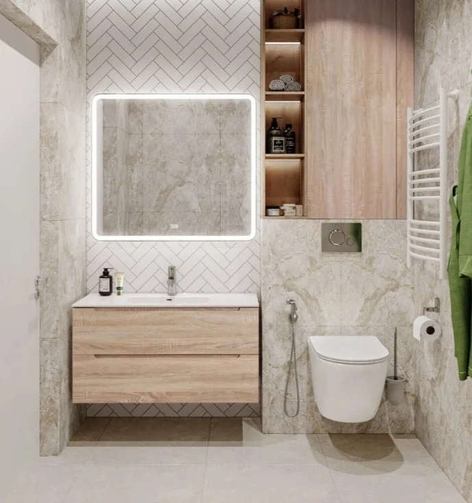 Приобрести тумба подвесная с раковиной belbagno etna-900-2c-so-wo-p 90 см, rovere bianco