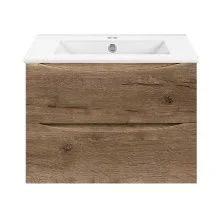 Vincea Тумба подвесная Mia Slim 70 см, дуб винтаж VMC-2MC700S1VO;VBS-13970S1