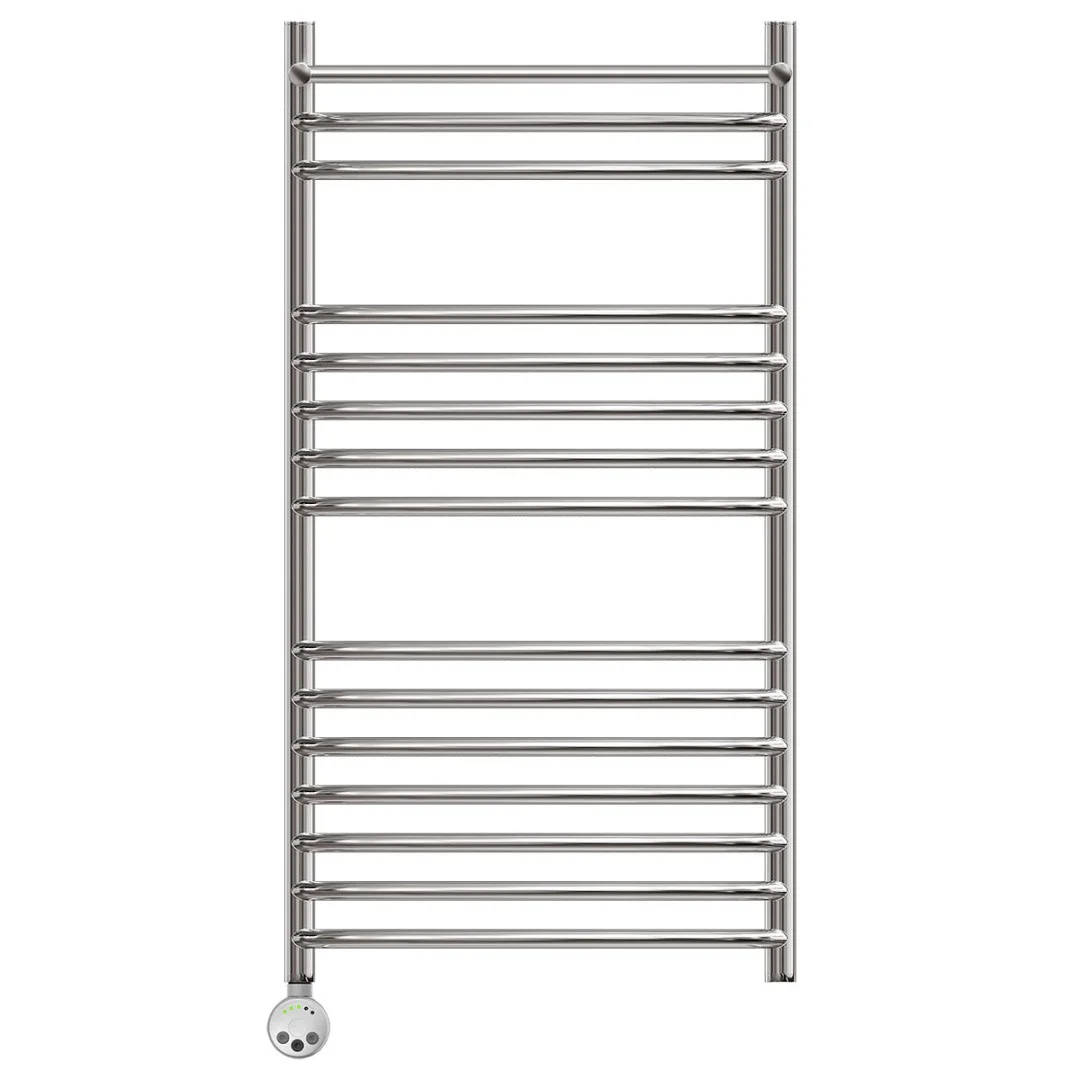 Приобрести полотенцесушитель электрический point 500х1000 альфа с полкой п14, хром pn05150spe