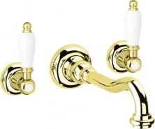 CEZARES Смеситель для раковины ELITE, скрытый монтаж, золото FIRST-BLS1-03/24-Bi