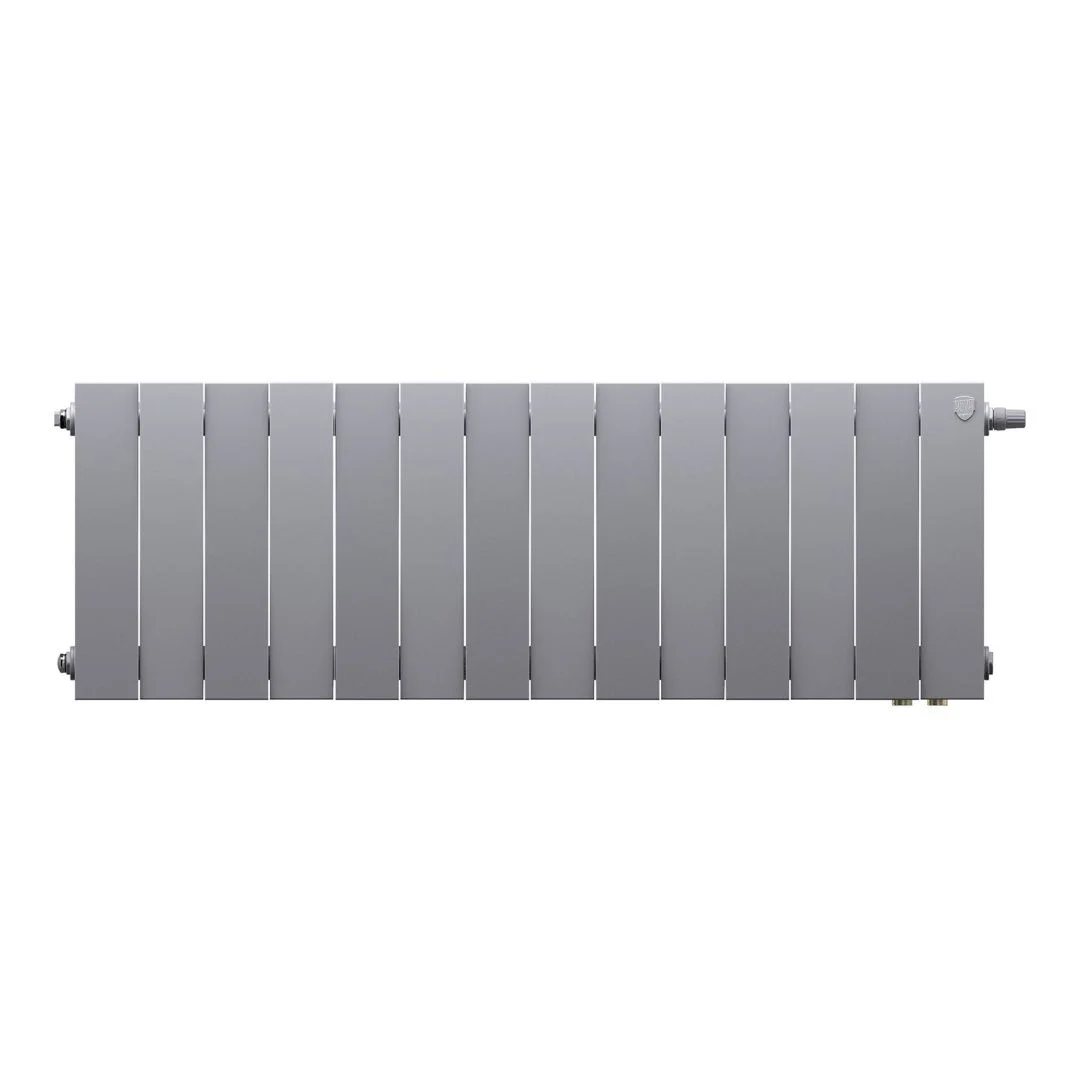 Приобрести royal thermo радиатор биметаллический pianoforte 300 /silver satin ( серебристый ) vdr80 - 14 секц.