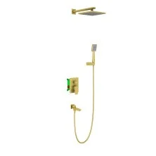 Душевая система встроенная Timo Selene SX-3069/17SM золото матовое