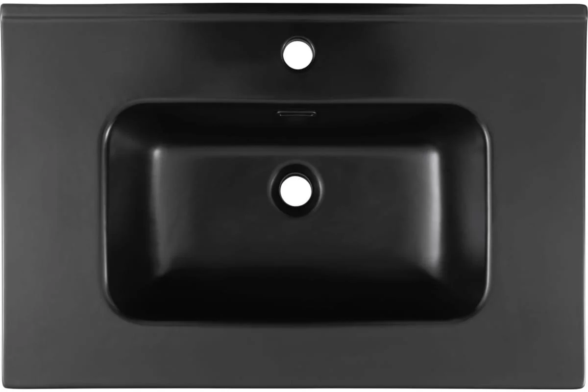 Приобрести aquanet раковина flat 70х46 см, черная матовая