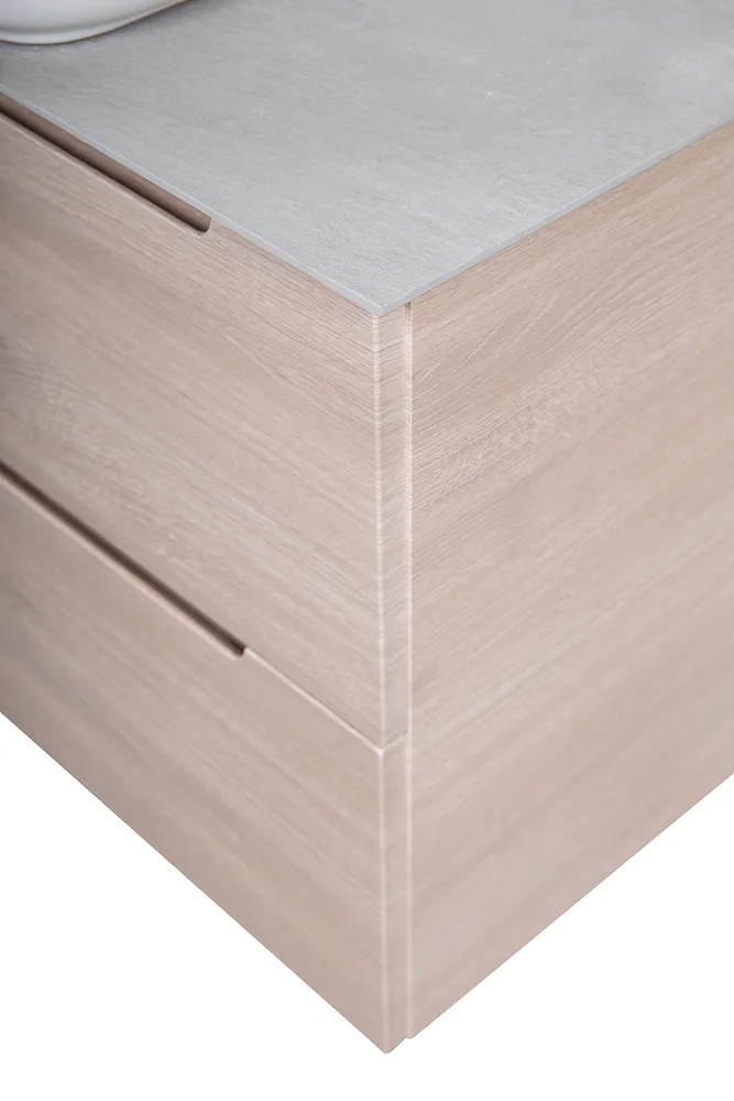 Приобрести belbagno тумба со столешницей etna 80 см, подвесная rovere grigio