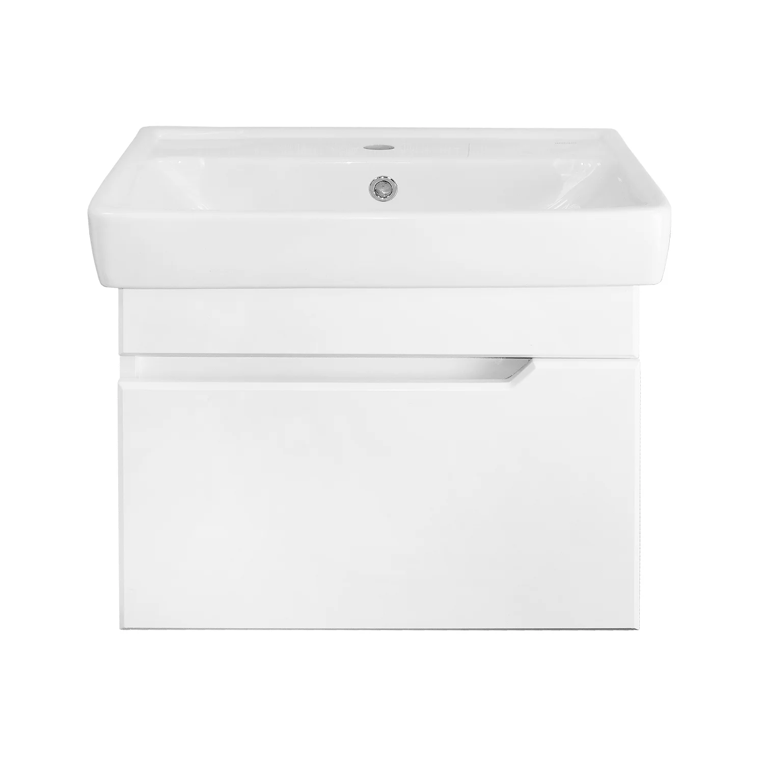 Приобрести loranto тумба подвесная с раковиной mari 60х50 см, белая (cs00090607)