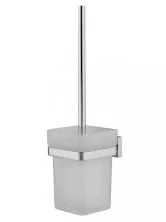 Туалетный ершик в комплекте WONZON & WOGHAND FLAT, Хром (WW-9729)