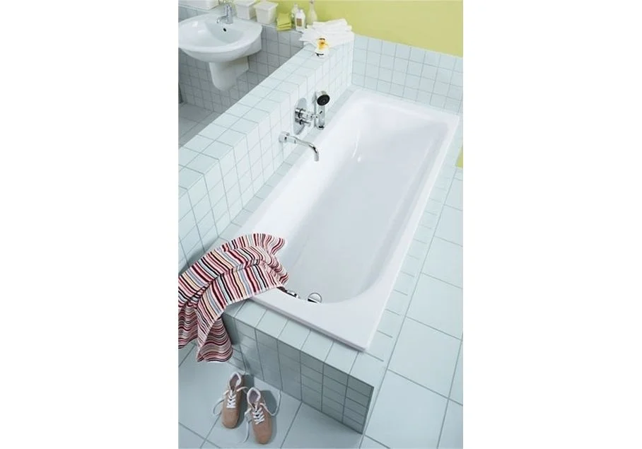 Приобрести ванна стальная kaldewei eurowa 140х70 см, 119512030001 alpine white