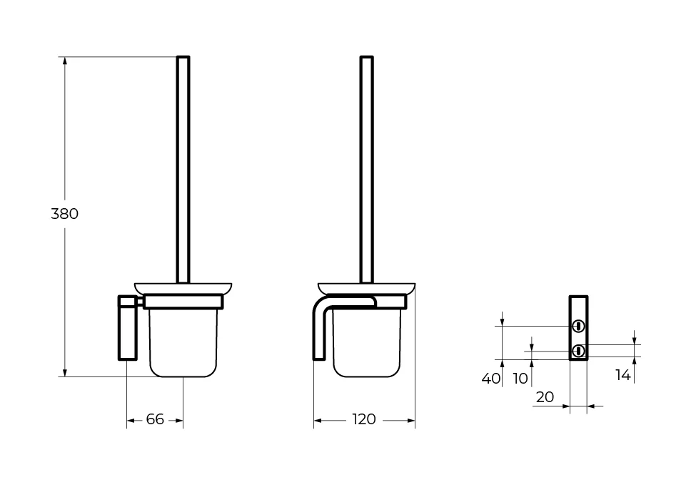 Приобрести cezares ёршик для унитаза ultima, хром czr-f-8932