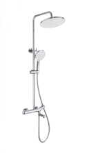 Душевая система с термостатом WONZON & WOGHAND T-1000, Хром (WW-B3057-A-CR)