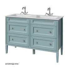 Caprigo Тумба с раковиной ALBION CONCEPT 120 см, голубая