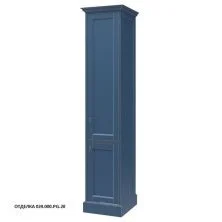 Caprigo Пенал GREENWICH 50 см, правый, синий, эмаль