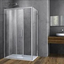 Vincea Душевое ограждение Soft 90х110 см, прозрачное, хром VSR-3SO9010CL