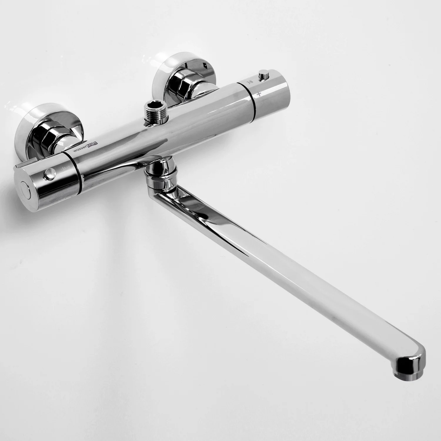 Приобрести wasserkraft смеситель для ванны с термостатом berkel 4822l, хром