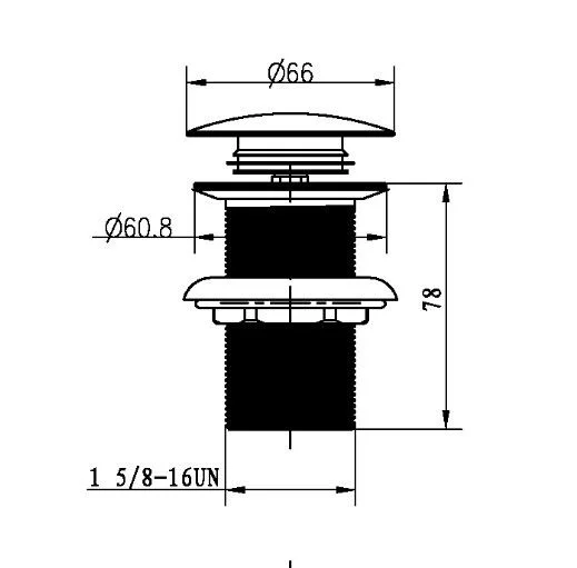 Приобрести boheme донный клапан medici, с переливом, бронза 610/2