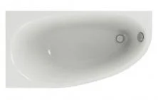 Акриловая ванна асимметричная Aquatek Дива L 170х90 см левая