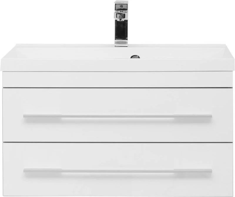 Приобрести aquanet тумба с раковиной верона 75 см, белая 00287672