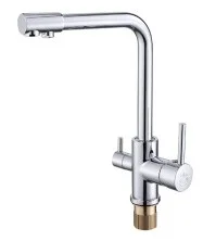 Смеситель для кухни ViEiR Kitchen 325 мм, с подключением к фильтру, хром V15002