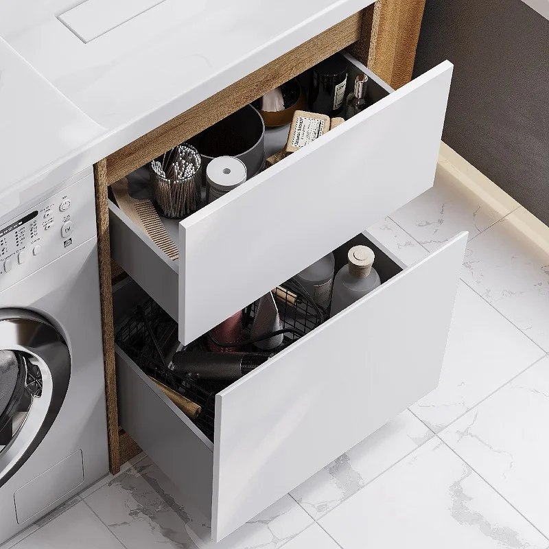 Приобрести тумба напольная с раковиной-столешницей акватон лондри 120 r/l, дуб сантана