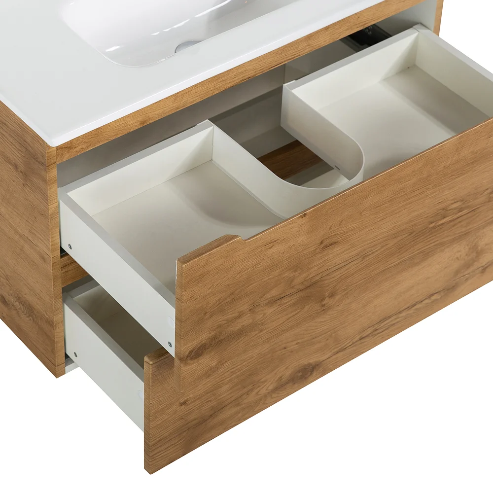 Приобрести belbagno тумба с раковиной etna 39 70 см, подвесная b rovere nature, белая раковина