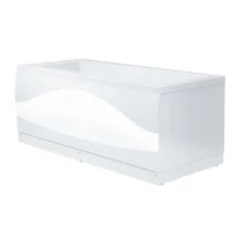 Mirsant Ванна акриловая Sole Quadro Lumia ( с подсветкой ) 170*75 см, белая, УТ000037791