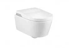 Унитаз подвесной безободковый Roca Inspira in Wash 7.8030.6.000.1 с крышкой микролифт