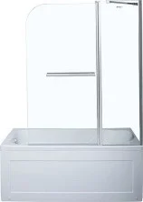 Aquanet Шторка для ванны SG-1200, прозрачное стекло