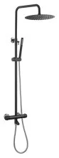Boheme Душевая система c термостатом UNO Black Chrome 468-T-BCR