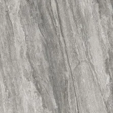 Керамогранит Alma Ceramica Travertino 60х60 см, темно серый