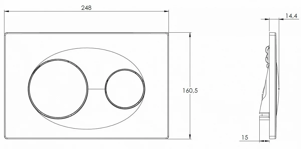 Приобрести azario инсталляция для подвесного унитаза 3/6л с хромированной глянцевой кнопкой смыва. az-8010-1000; az-8200-0011