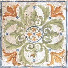 HGD/A151/17000 Декор настенный Kerama Marazzi Виченца Dec. Майолика 15х15 3
