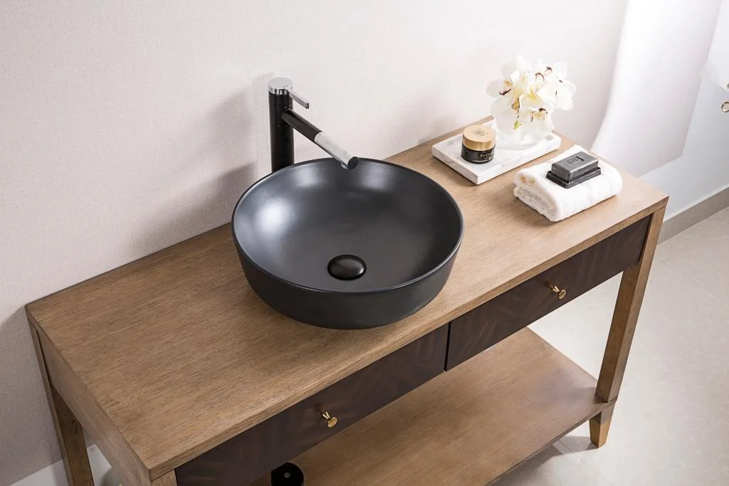 Приобрести belbagno накладная раковина 41х41 см, черная матовая bb1315-h301