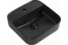 Aquanet Раковина City-2-MB 39х39 см, черный матовый