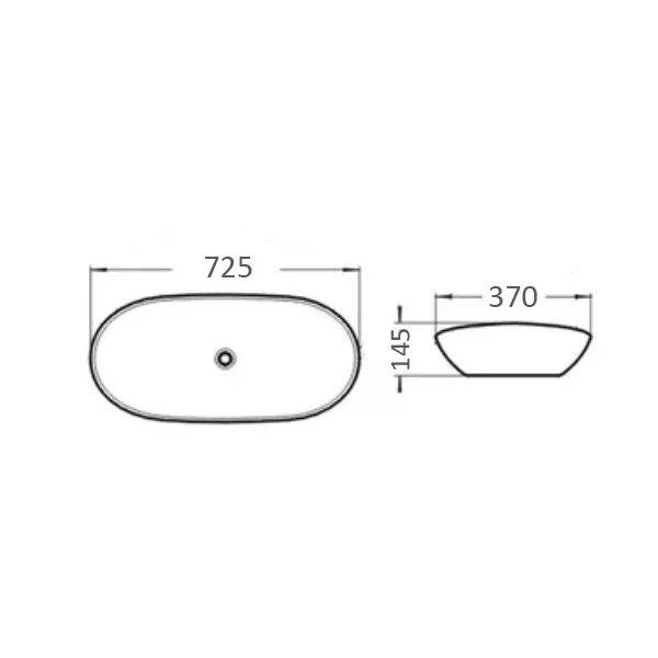 Приобрести comforty раковина 7811b 72х37 см, белая