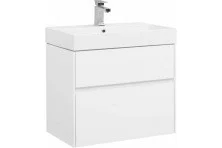 Aquanet Тумба с раковиной Бруклин 70 см, белая