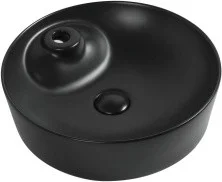 Aquanet Раковина Moon-2-MB 43х43 см, черный матовый