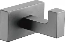 Крючок одинарный Vieir V5001G серый