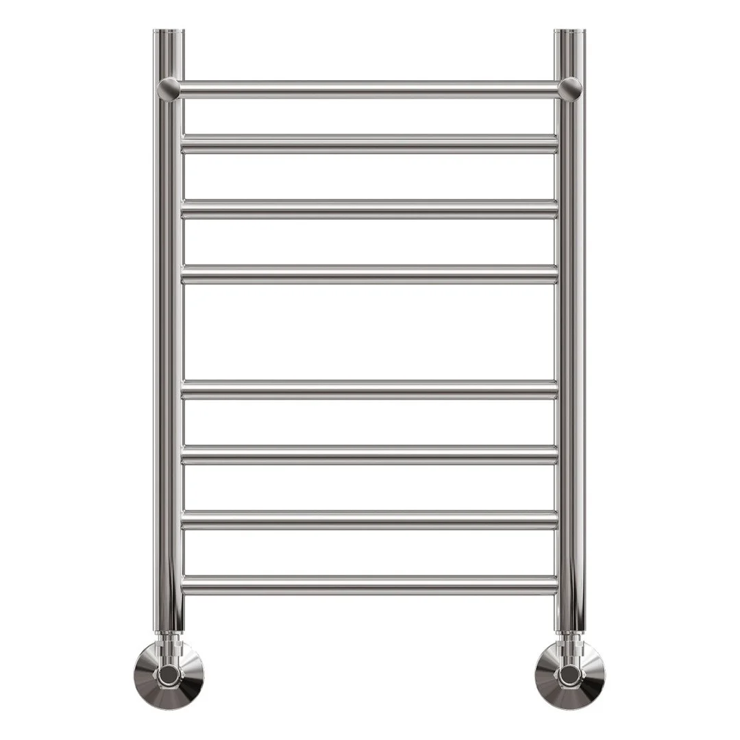 Приобрести полотенцесушитель водяной point 400х600 аврора премиум п7 с полкой, хром pn10146sp