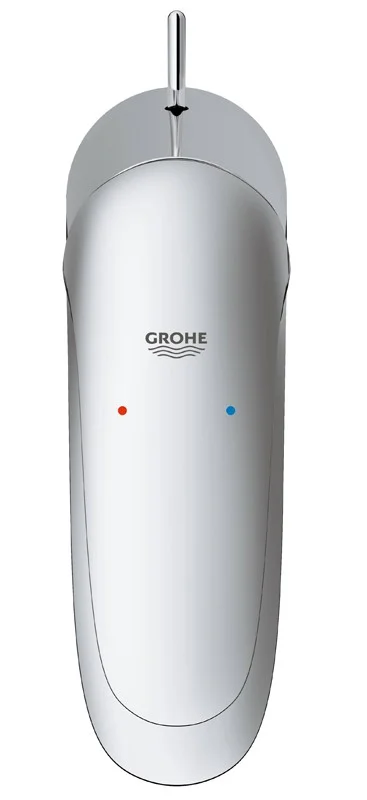 Приобрести смеситель для раковины grohe eurostyle с донным клапаном, хром 23564003