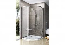 Ограждение душевое Ravak Pivot PSKK3 90 см 37677101Z1 белый/прозрачное