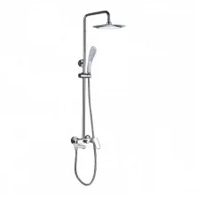 Gappo Душевая система G2448 с изливом, белый/хром 90081