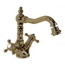 CEZARES Смеситель для биде GOLF, c донным клапаном, бронза GOLF-BS2-02