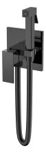 Boheme Смеситель гигиенический Qubic Shinny Gun Metal 477-SGM